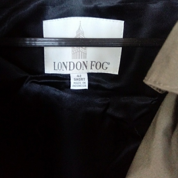 London Fog over coat, like new - Picture 4 of 6